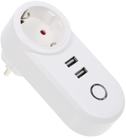 DOITOOL Enchufe Inteligente Doble USB y Wifi Hogar para Cocina o Dormitorio Control Remoto Fácil