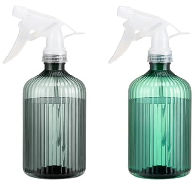 Alasum 2 Stück Gartensprüher 500 Ml Kunststoff Sprühflasche mit Brausefunktion für Garten und Hausreinigung Ergonomisch Handlich Wiederverwendbar