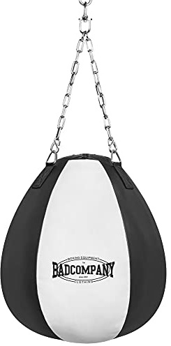 Bad Company Wrecking Ball aus Kunstleder I Kugel-Boxsack gefüllt inkl. Heavy Duty Vierpunkt-Stahlkette