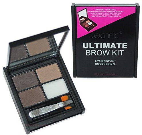 Technic Ultimate Eyebrow Kit 7 Count (Pack of 1) Black