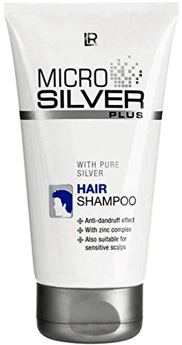 Lot de 2 shampooings LR Microsilver Plus - 150 ml chacun - Anti-pelliculaires