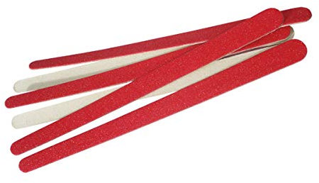 REMOS Sandblattfeilen zum Feilen der Fingernägel - 2-seitig - 10 Stück/Packung