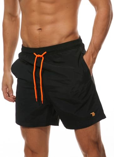 donhobo badshorts för män snabbtorkande badbyxor pojkar strandshorts boardshorts strand shorts fritid sport kort byxor