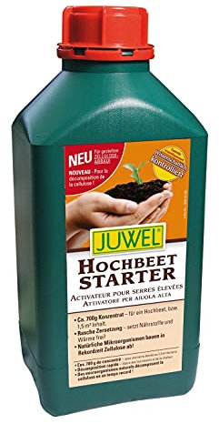 JUWEL Arranque de bancal Elevado (acelera los microorganismos, celulosa se degrada en un Tiempo récord, fácil aplicación, Adecuado para Cualquier arriate, Mejora el Olor sin química) 20193