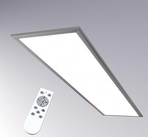 Trango 3024 Deckenleuchte CCT 3000K-6000K stufenlos einstellbar & dimmbar *EM* Deckenlampe 24 Watt LED LED 2600 Lumen Deckenleuchte, Wohnzimmer-Lampe, Deckenpanel, Bürodeckenlampe