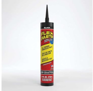 RUBBER PASTE BLACK 9OZ