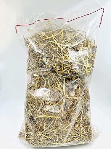 2,5 kg di paglia di qualità extra made in France per coniglio, pecora, roditore, capra.