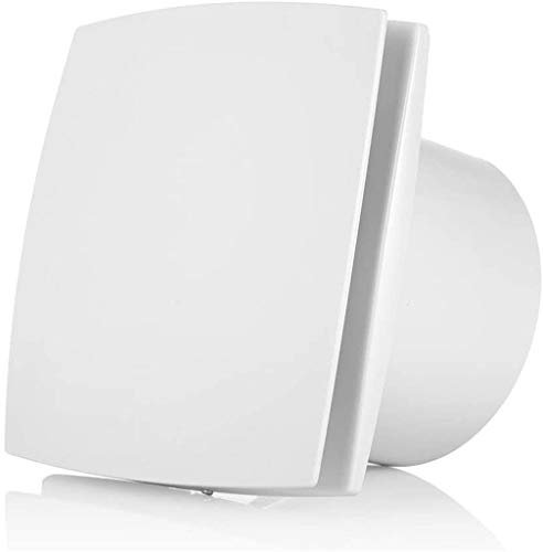 CAZARU Ventilador Extractor de baño, Ventilador Extractor de Cocina de Techo, 6 Pulgadas, Respetuoso con el Medio Ambiente y Duradero a Prueba de Agua