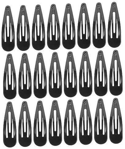 minkissy 150paquetes Clips De Pelo Metálicos Para Niñas y Mujeres Horquillas Antideslizantes De Color Negro Accesorios Para Cabello Snap Hair Clips