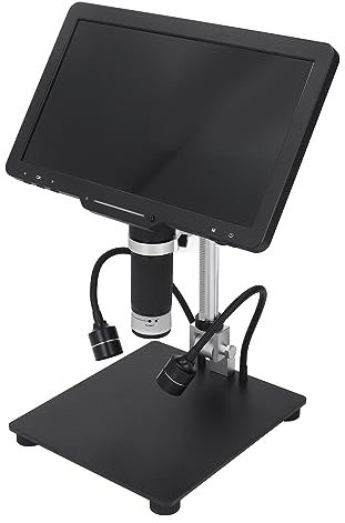 1600X-Mikroskop, 1600X 24MP 10,1-Zoll-IPS-LCD-Digitallötmikroskop mit LED-Lichtfernbedienung, USB-Ausgang 1600X-Zoom, USB-Mikroskope