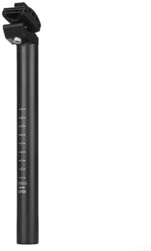 300 mm Rennrad-Sattelstütze mit festem Gang, MTB Mountai Bike, lange Sattelstütze 25,4 mm, 27,2 mm, 28,6 mm, 30,4 mm, 30,9 mm, 31,6 mm, für Rennrad, Mountainbike
