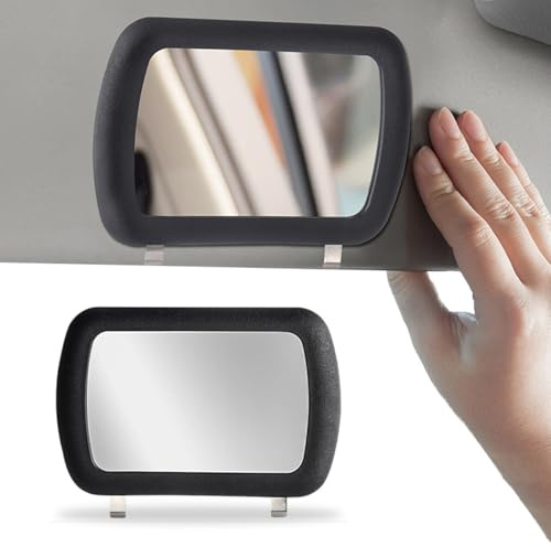 WHLXQ Car Vanity Mirror for VW Transporter T5 & T6/6.1, Auto Sun Visor HD Makeup Mirror Portable Car Vanity Mirror Car Interior Makeup