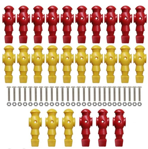 Men - Estatua de Hombre de futbolín | 26 Figuras de muñeca pequeña, Figura de Juego de componentes de futbolín para Accesorios de máquina de fútbol