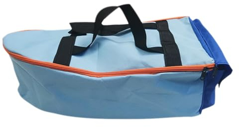 Whnbuij Tragetasche für Köderboot, Tackle-Taschen zum | Aufbewahrungstasche Tragetasche | Köderboot-Tasche, Angelausrüstungstasche, Oxford-Stoff, wasserdicht für Salzwasser- und Süßwasserangeln