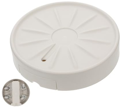 VICASKY Support à plantes à roulettes avec bac de récupération d'eau - Rouleau rond pour plantes d'intérieur - Design ventilé - Drainage efficace et robuste