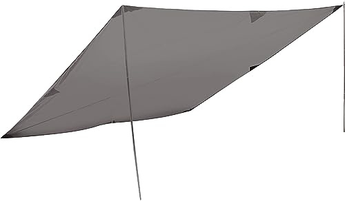 High Peak Sonnensegel Tarp 1 - Toldo para Acampada, Color Gris, Talla Standard