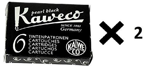 Kaweco Tintenpatronen, Schwarz, 2 Stück