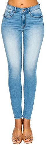 wax jean Women's High-Rise Push-Up Repreve Denim Skinny Jeans 5/27 Light