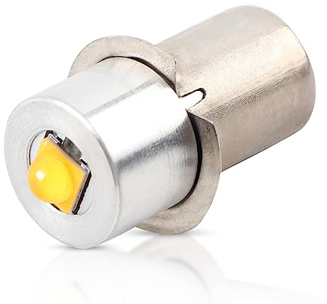 Pilipane LED Flashlight Bulb, Maglite LED Conversion Kit, P13.5S PR2 3W Maglite Replacement Bulbs For Flashlights Torch Or Emergency Work Light. (white)