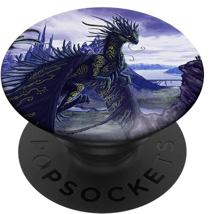 Dragon Pop Socket for Phone Dragon PopSockets Fantasy Dragon PopSockets Adhesive PopGrip