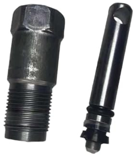Ronyme Generische hydraulische vertikale Wagenheber-Ölpumpe, doppelte Öldichtung, Ersatzteile, Metall-Wagenheber-Zubehör, Länge 67mm