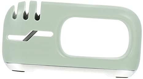 Uonlytech Affilacoltelli Professionale Con Pietra Affilante Multiuso Per Da Cucina e Forbici Accessorio Antiscivolo Per Affilatura Strumento Pratico e Conveniente Per La Casa