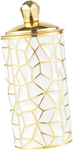 Gcljlmy Bidón de café, lata decorativa, portátil, cocina, galletas, granos de café, recipiente de almacenamiento para harina de caramelos, especias de cereales (M)