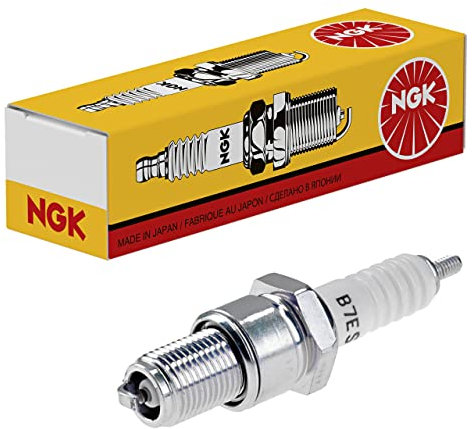 NGK Candela accensione 7310 Raccordo-SAE svitabile Elettrodo centrale-Nichel 1 Elettrodo di massa Non schermato con sede-tenuta piatta Apertura chiave: 20,8 mm Lunghezza filettatura: 19,0mm