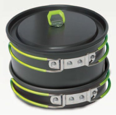 Pinguin Camping Geschirr Set Rover L 7 teilig