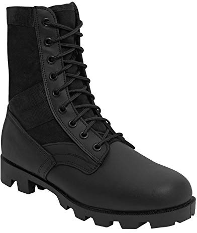 Rothco 8'' GI Type Jungle Boot, Black, 10