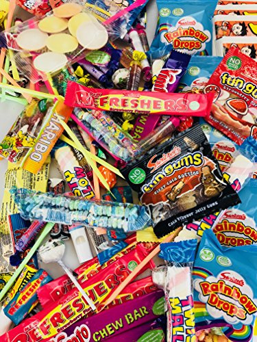 Bumper box of 200 mixed Retro sweets. Ideal for Wedding Favours, Carts, Pinata, Party Loot Bags, Sharing Box, Cinema - Movie nights, His Hers Children's