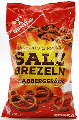 Gut & Günstig Salz Brezeln, 16er Pack (16 x 250g)