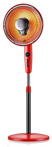 POOPFIY 900W Infared Calefactor eléctrico portátil de Aire más Caliente práctico de calefacción Ventilador silencioso convector con la función de sincronización, Conveniente para Jardines, terrazas