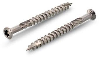 Terrassenschraube Lisko T-Drill CUT-Spitze TFB Edelstahl Marine A4 AISI 316 Ø 5 x 70
