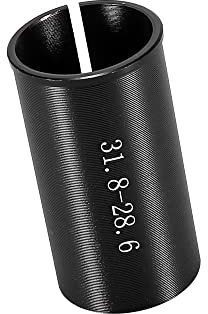 A ABSOPRO Fahrrad Sattelstütze Rohr 28.6 auf 31.8mm Adapter Reduzierhülse