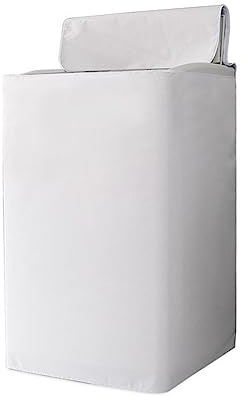Odot Funda Lavadora de Carga Superior Funda, Lavadora Exterior Impermeable Protectora con Cremallera para Lavadora Cubierta y Secadora de Carga Superior (Estilo Tipo 1,XL)