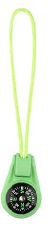 WolFum Mini-Kompass, Reißverschluss, Schwanzseil, bunt, Kunststoff, Outdoor, Camping, Wandern, Überleben, tragbarer Rucksack, Anhänger, WolFum