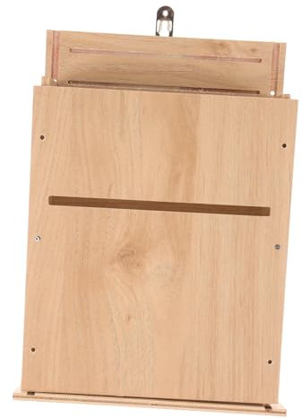 FUNOMOCYA Fledermaushaus Aus Holz Für Außenbereich Wetterfest Hängend Dreigeschossig Für Garten Und Hinterhof Sicheres Quartier Für Fledermäuse Pflegeleicht Installieren