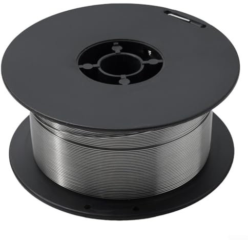 ER316L - Alambre de soldadura MIG de acero inoxidable, carrete de 1 kg, 0 030 (0 8 mm) para aplicaciones de soldadura blindadas de gas