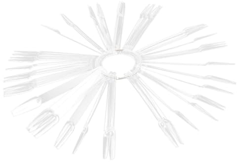 VICASKY Présentoir de 100 Conseils D'ongles en Plastique pour Affichage Facile des Couleurs et Pratique de Nail Art, pour Salons de Manucure et Usage Personnel
