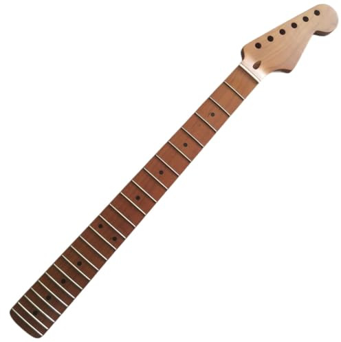 Strat-Gitarrenhals aus geröstetem Ahorn, 22 Bünde, 25,5 Zoll, 9, Radius Knochensattel