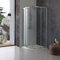 Box doccia 90x90 semicircolare cristallo 6 mm trasparente | Giada