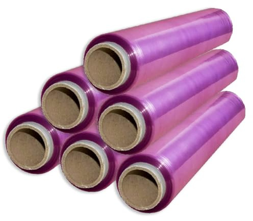 Film Alimentaire Transparent PVC Résistant M-Office - Rouleau de Cuisine Industriel 45 x 300 m (45 x 300, 6 u)
