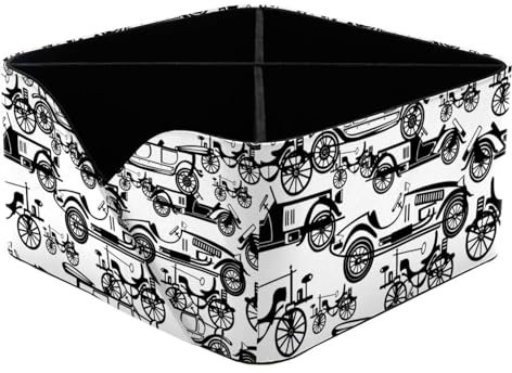 VAPOKF Vintage Retro Auto Schreibtisch Organizer mit 4 Fächern, Stiftehalter, Stifteköcher, Aufbewahrung Caddy für Schreibtisch, Schreibtisch-Aufbewahrung Schreibwaren Zubehör für Home Office