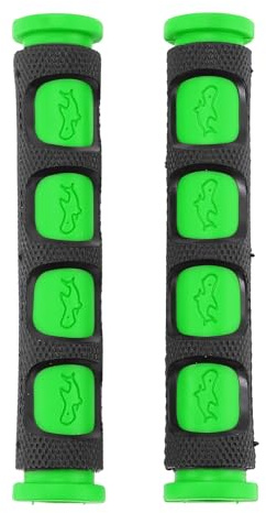 Hihaha 3/8 10mm Copri Leva Freno Universale per Moto in Gomma Antiscivolo per Manopola Leva Freno per Moto Scooter Bicicletta Bici Verde 1 Coppia