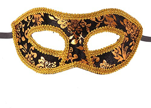 BESPORTBLE Herren Masquerade Maske Aus Schwarzer Spitze Für Halloween Karneval Maskenball Und Kostümpartys Leicht Anpassbar Für Elegante Anlässe