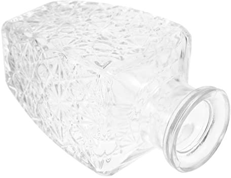 Cabilock Botella De Vino De Alivio Botellas De Vino Largo Bebida Jarra Botella De Cristal Decorativa Botella De Embotellado Botellas Decorativas De Cocina Vidrio Transparente