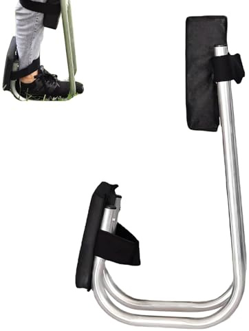 Garten-Kniehocker – Vielseitiger Gartensitz | Höhenverstellbare Kniebank | Robuste Metallkonstruktion, Zum Sitzen oder Knien, Ideal zum Bepflanzen