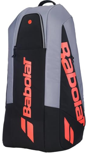 Babolat Pure Strike Schlägerhalter der 4. Generation, 6 Tennistaschen, Karbongrau