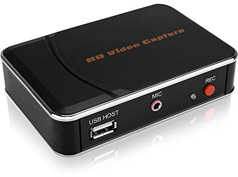 Y&H HD Game Capture, HDMI Pass-through, 1080P Recorder for Xbox 360/One, PS3/PS4, Supports Mic-in for Commentary
